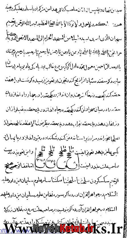نسخه اصلی اسرار قاسمی, نسخه خطی