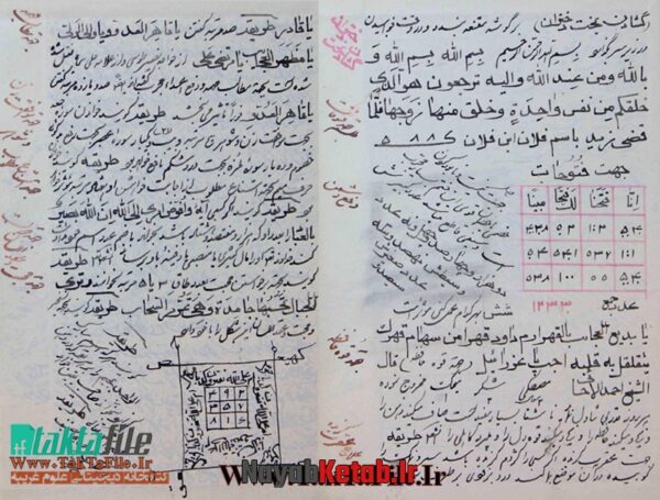 کتاب هفت پیکر سلیمانی از کتاب مفاتیح الجنان (آصف ابن برخیا) - Image 3