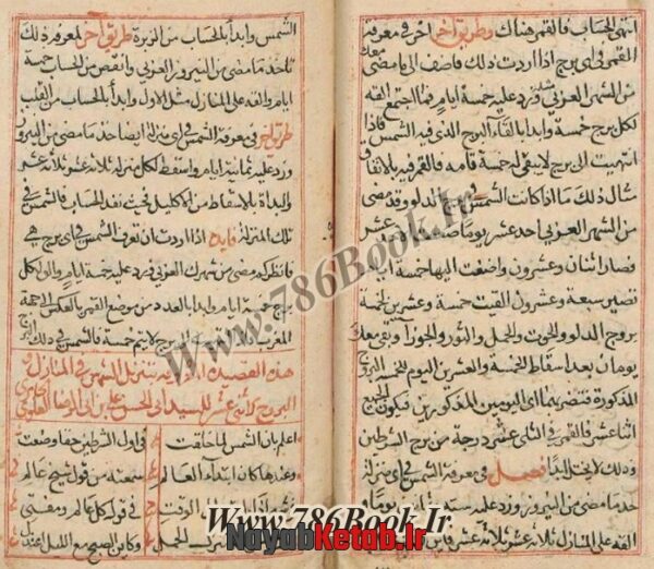 دانلود کتاب الافلاك فی تسخير الاملاك مخطوط كامل (عربی) - Image 5