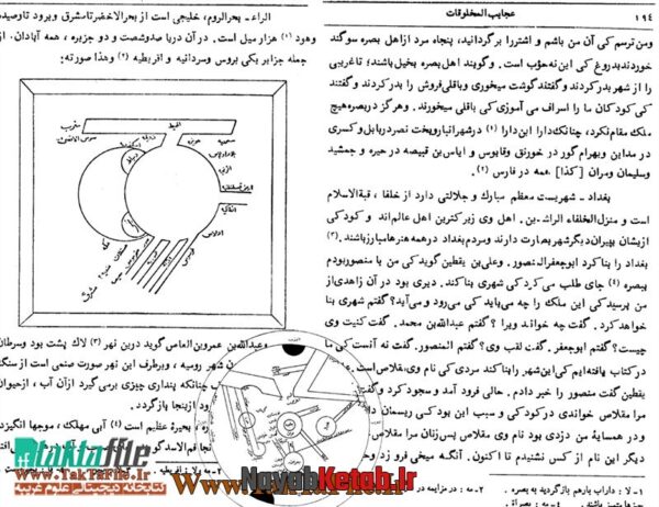 کتاب هذا کتاب عجایب المخلوقات و غرائب الموجودات (فارسی و عربی) (دو نوع) - Image 5