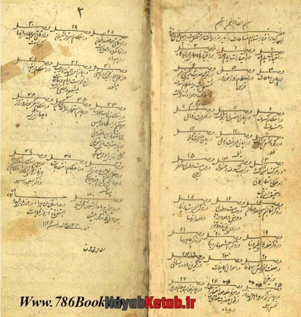 کتاب اختیارات الایام منسوب به علامه مجلسی (در نجوم احکامی) - Image 3