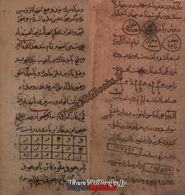 کتاب بیاض ادعیه و اوراد و طلسمات - Image 2