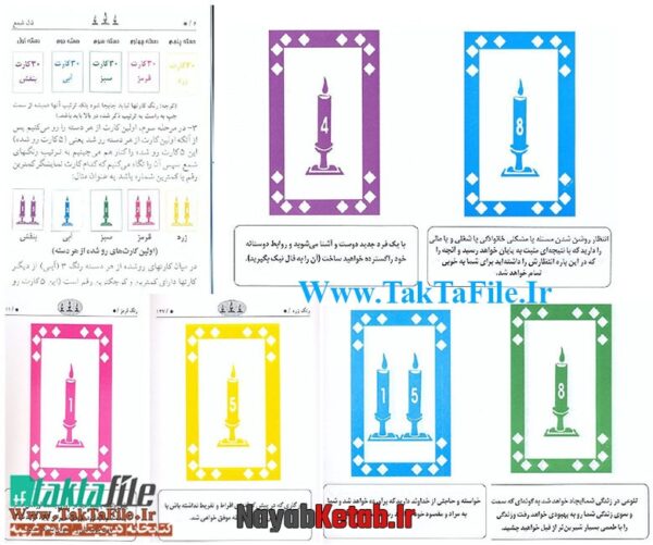 دانلود کتاب آموزش فال با شمع، فال تالوت، فال قهوه، فال پاسور (سه جلد) - Image 3