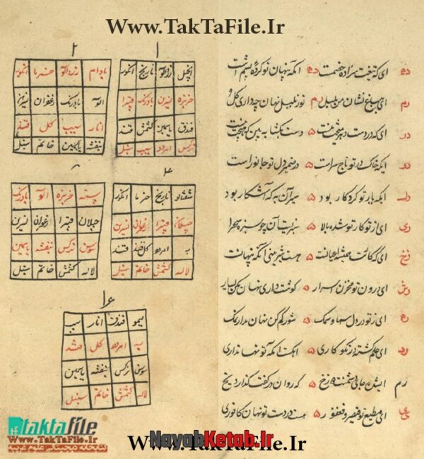 دانلود کتاب گنج الاسرار (درباب علم طب) رساله در ساختن رنگها و مرکب، رساله در اوزان - Image 5