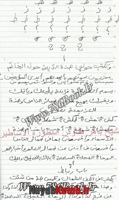 نکاح با اجنه, اسماء شیطانیه خطیره