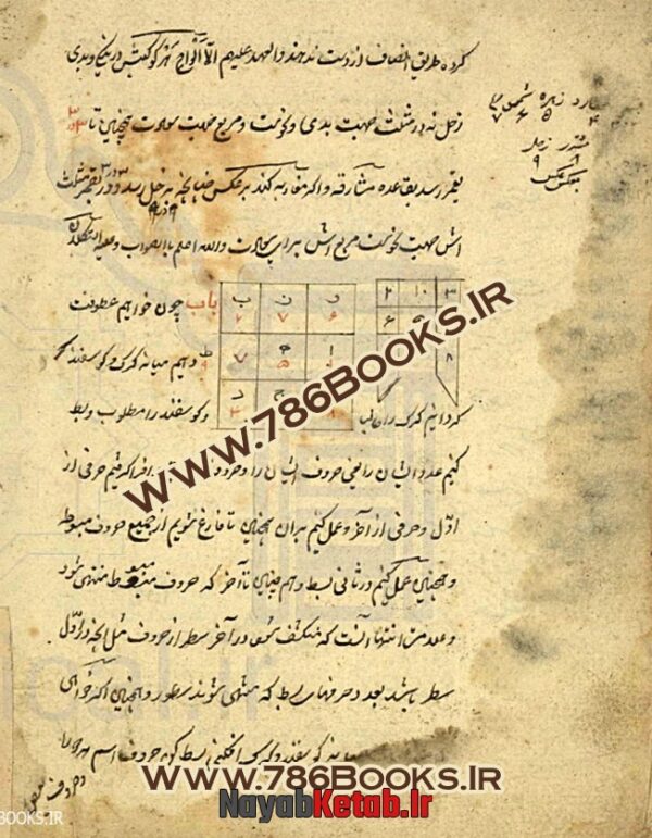 دانلود کتاب علم جفر و قاعده آن - منسوب به دهدار - Image 4