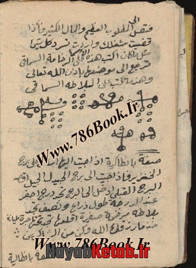 کتاب كناش تدابير لفتح الكنوز مكتبة عربی