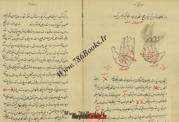 کتاب مفتاح مفاتیح مفتوح از عبدالقادر بن جن - رساله در رمل منظوم از حسین شیرازی - Image 5