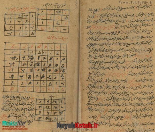 دانلود کتاب مجموعه در رمل مفتاح استخراج، ترجمه شمس الافاق فی الحروف - Image 2
