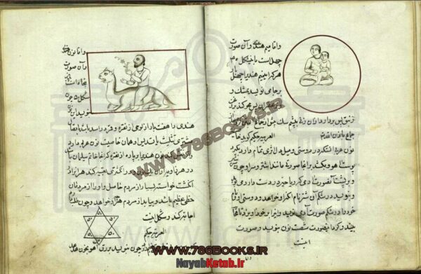 دانلود کتاب مجموعه علوم غریبه و خواص اشکال (فارسی و عربی) - Image 2