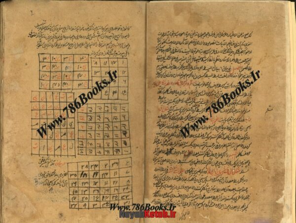 کتاب مجموعه ای در رمل، ترجمه شمس الافاق فی الحروف و الاوفاق، مفتاح الاستخراج، خزائن التدبیر فی علم التکسیر - Image 3