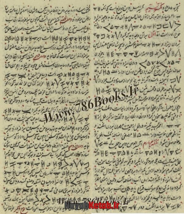 کتاب مجموعه رسائل مختلفه در رمل و اسرار قاسمی مصور، طلسمات مریخ الهند از بلیناس حکیم - Image 9