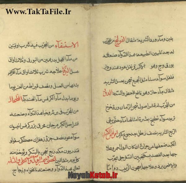 دانلود کتاب مجربات الطب (فارسی، عربی) - Image 3