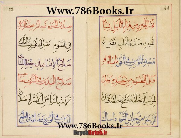 دانلود کتاب نثر اللئالی – نثر اللآلئ (جلد 1 و 2) - Image 3