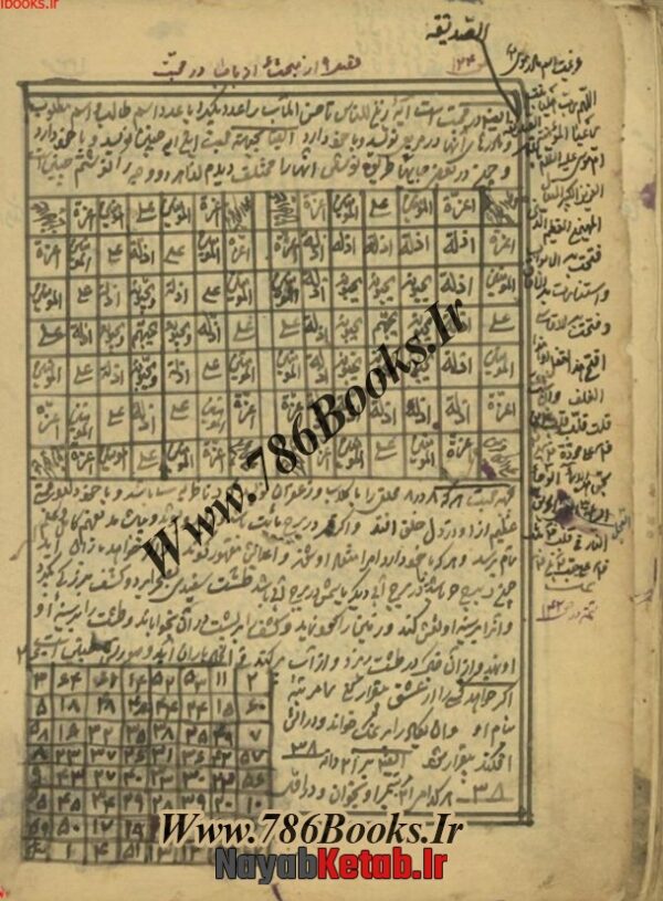 دانلود کتاب رکاز الدعوات فی السرائر و المربعات - Image 3