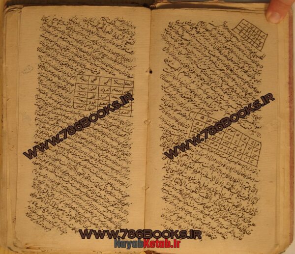 کتاب رساله ایی در اعداد و جفر و الواح و طلسمات از ابوالبرکات - Image 4
