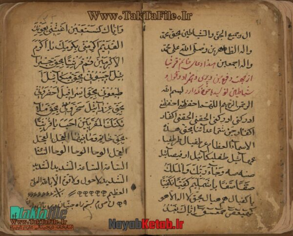 کتاب رساله ای در تعويذات علوم غريبه (نام دیوهای حضرت سلیمان) - Image 3