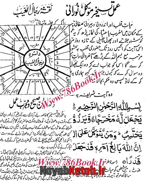 کتاب آموزش تسخیرات موکل همزاد روحانی سید محبوب علی شاه بخاری